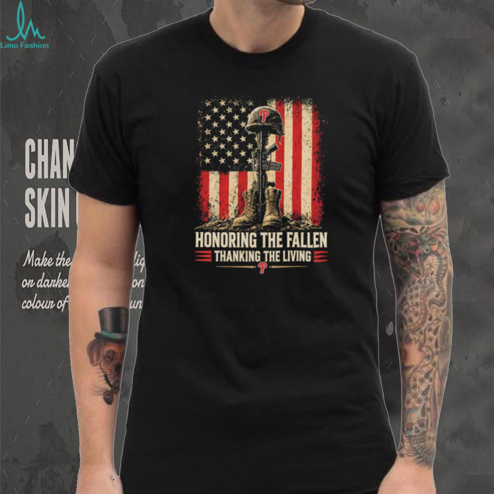 Philadelphia Phillies Honoring The Fallen Military Memorial Day T Shirt