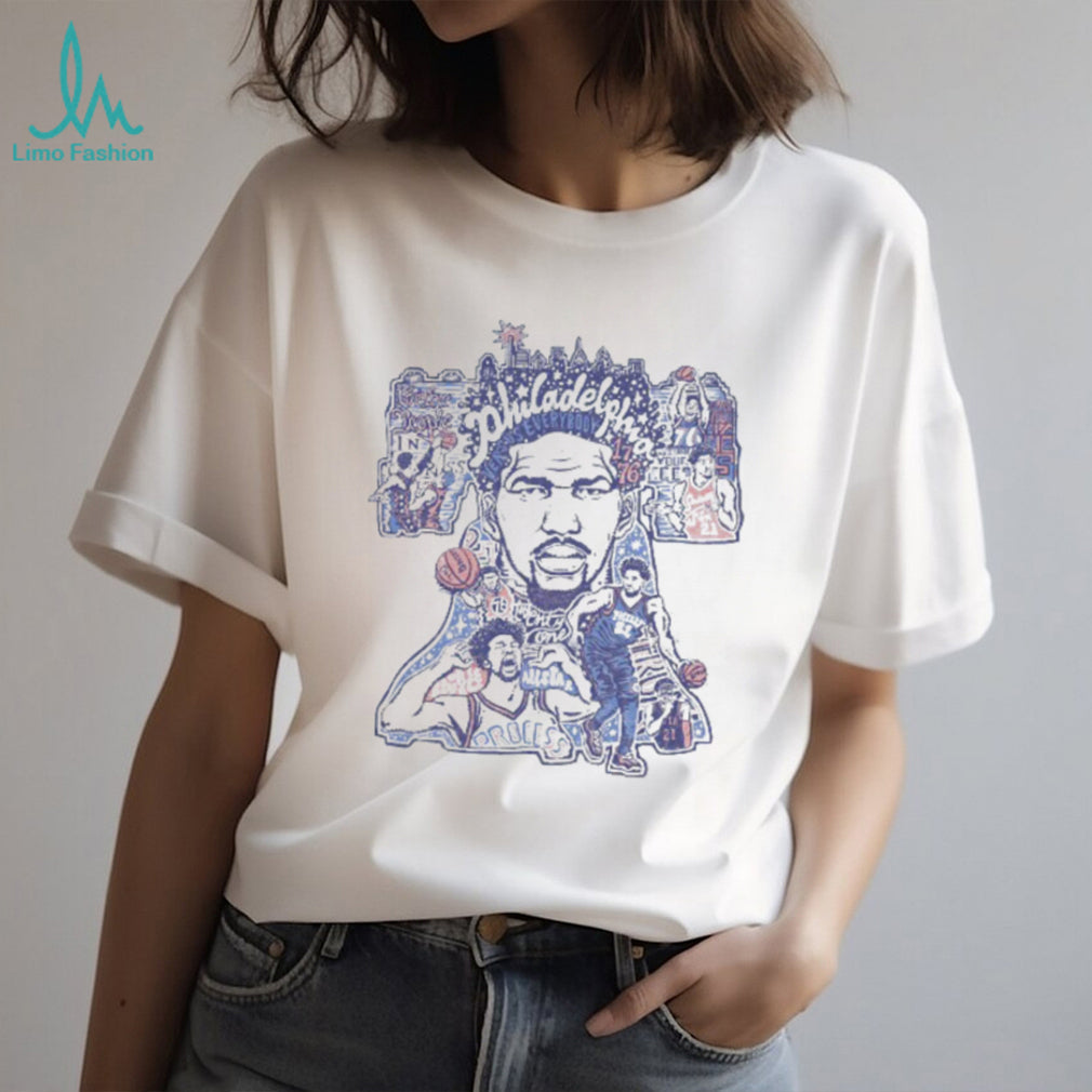 Philadelphia Sports Legends Liberty Bell Graphic T Shirt Trust The Process Apparel
