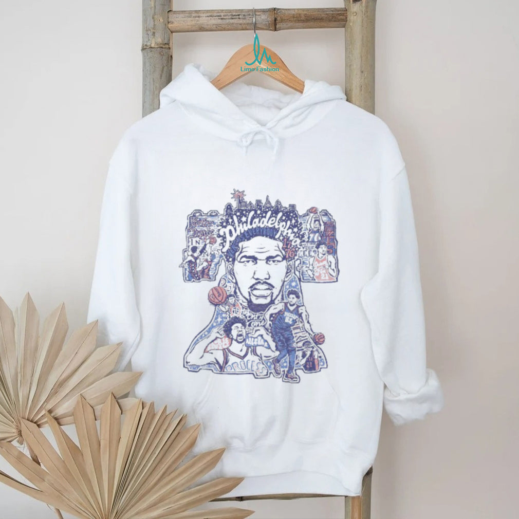 Philadelphia Sports Legends Liberty Bell Graphic T Shirt Trust The Process Apparel