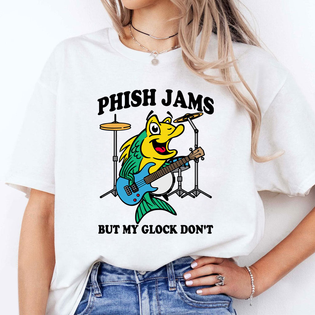 Phish Jams But My Glock Don’t T Shirt