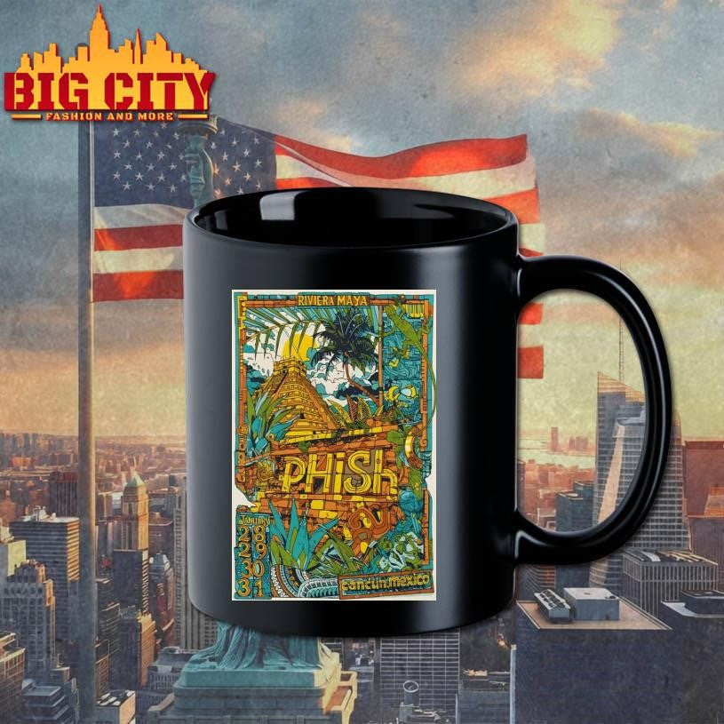 Phish Jan 28-31 2026 Riviera Maya Mexico Poster Shirt