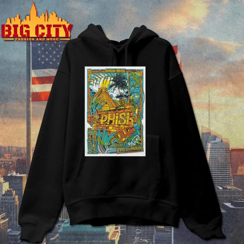 Phish Riviera Maya Mexico 1-28-1-31-2026 Poster Shirt