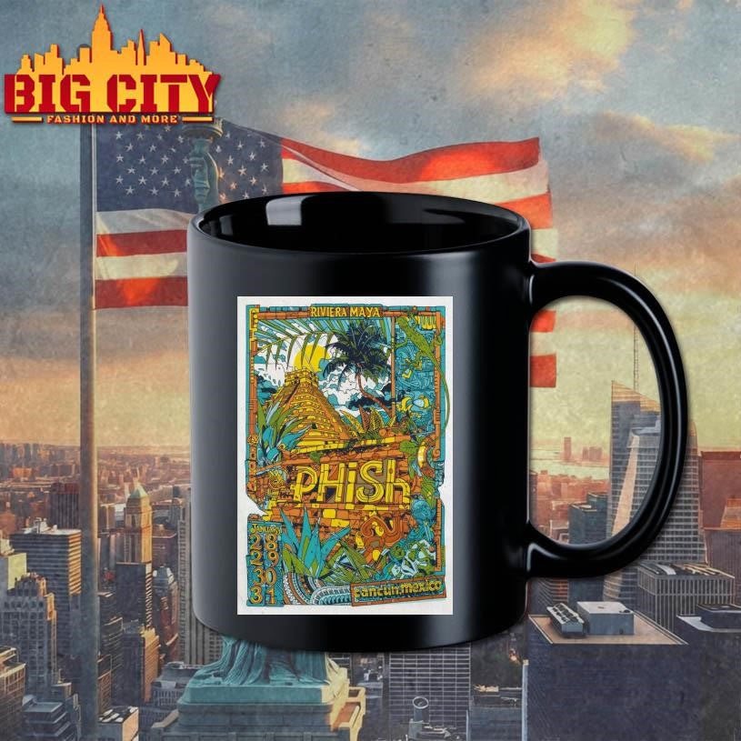 Phish Riviera Maya Mexico 1-28-1-31-2026 Poster Shirt