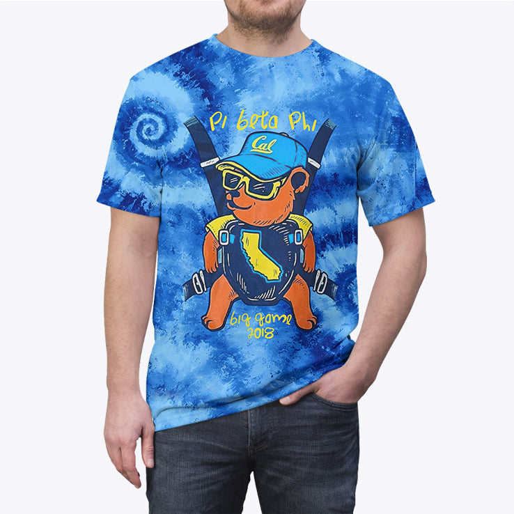 Pi Beta Phi Cal Big Game 2018 All Over Print T Shirt