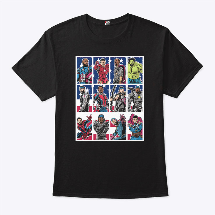Pick Your Avenger USA Basketball Olympic Paris 2024 Shirt