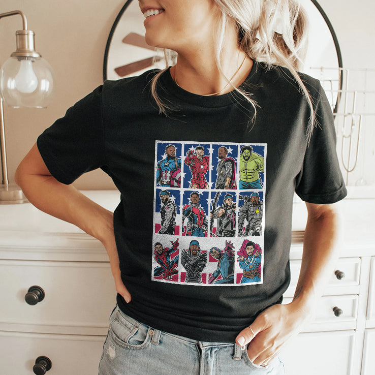 Pick Your Avenger USA Basketball Olympic Paris 2024 Shirt