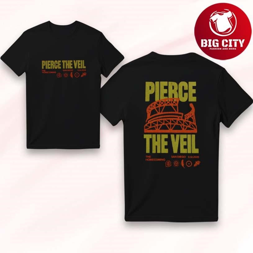 Pierce The Tour 2026 Two Sided Shirt