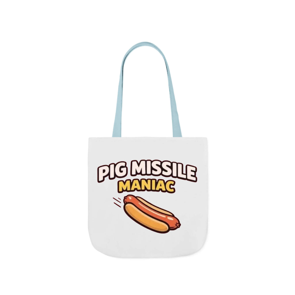 Pig Missile Maniac Tote Bag