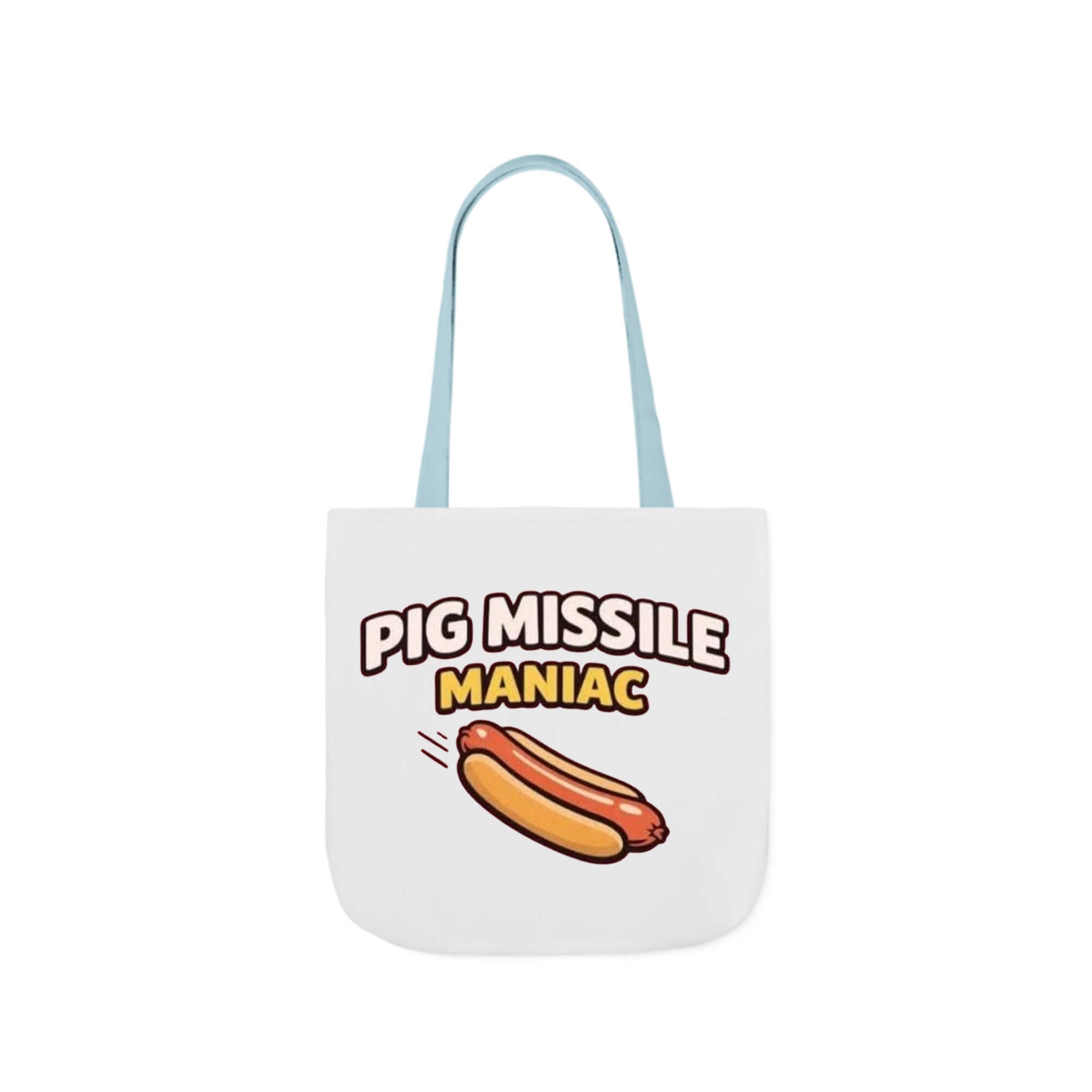 Pig Missile Maniac Tote Bag