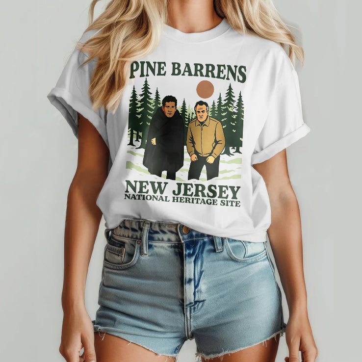 Pine Barrens New Jersey National Heritage The Sopranos Shirt
