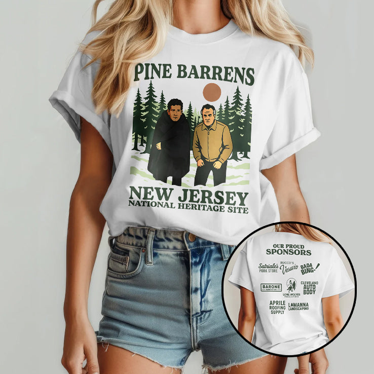 Pine Barrens New Jersey National Heritage The Sopranos Shirt
