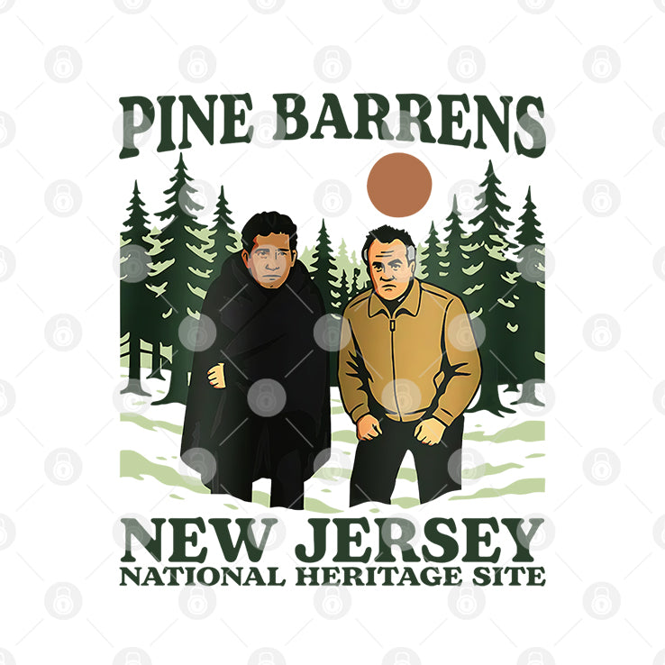 Pine Barrens New Jersey National Heritage The Sopranos Shirt