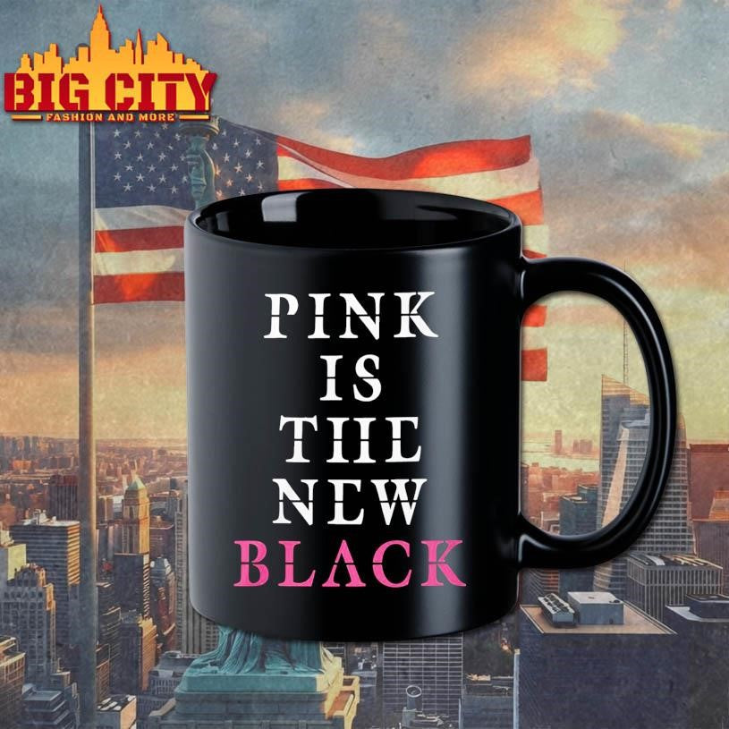 Pink Is The New Black Funny Shirt