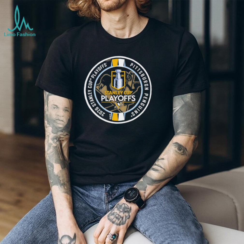 Pittsburgh Penguins 2026 Stanley Cup Playoffs Official Logo T Shirt