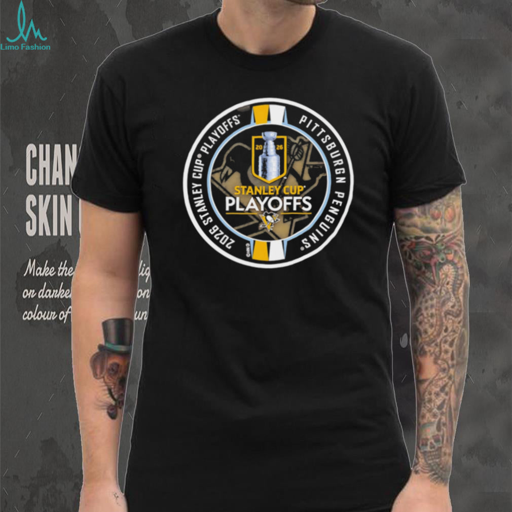 Pittsburgh Penguins 2026 Stanley Cup Playoffs Official Logo T Shirt