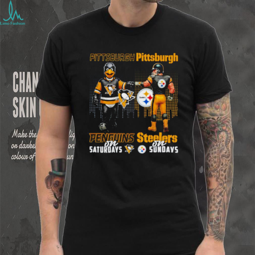 Pittsburgh Penguins and ST shirtlers City of Champions T Shirt Pittsburgh Dual Sports T shirt