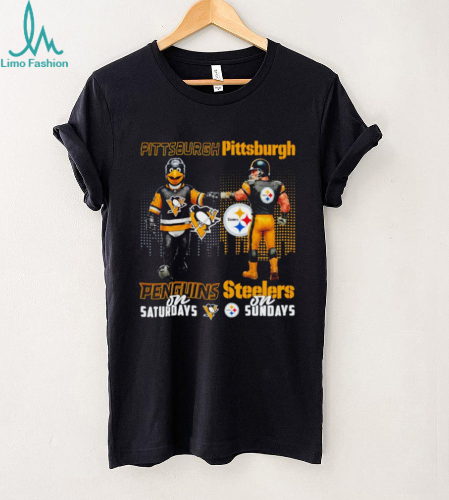 Pittsburgh Penguins and ST shirtlers City of Champions T Shirt Pittsburgh Dual Sports T shirt