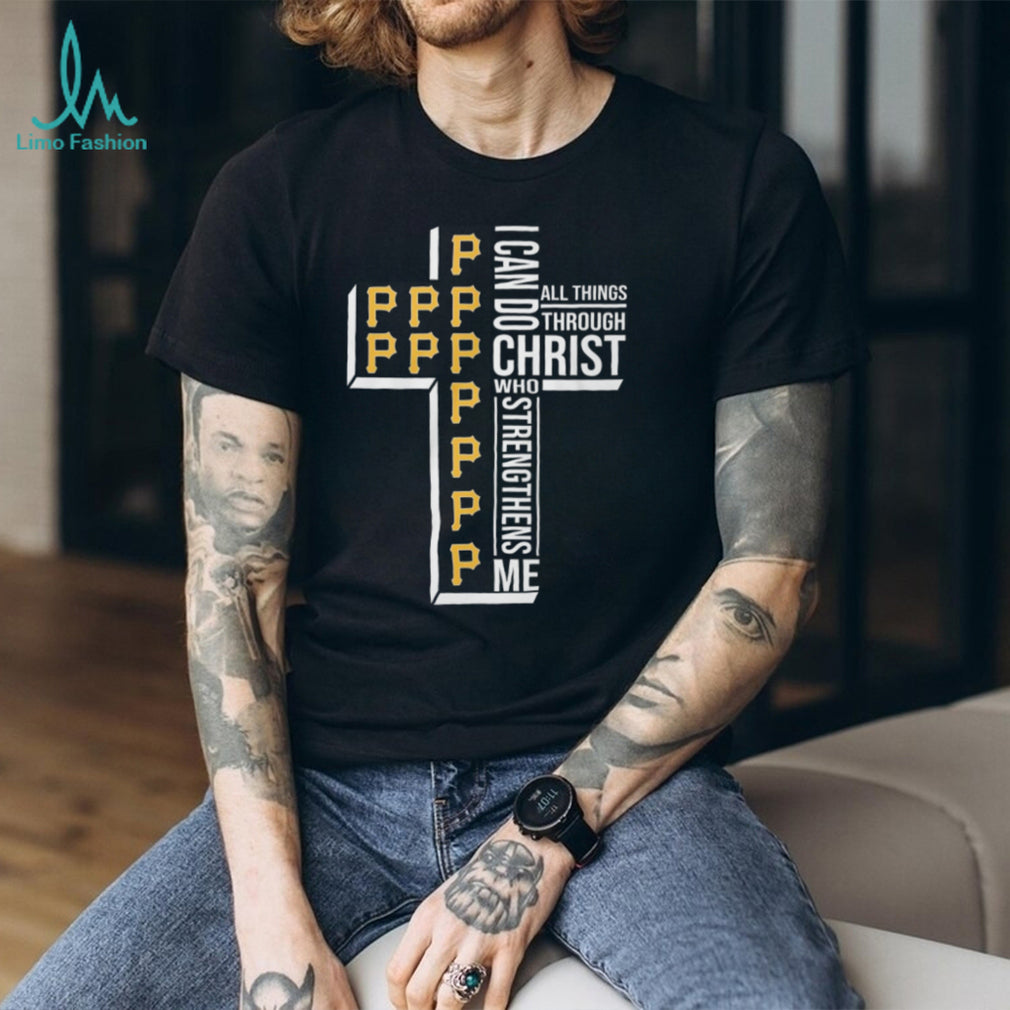 Pittsburgh Pirates I Can Do All Things Through Christ Bible Verse T Shirt