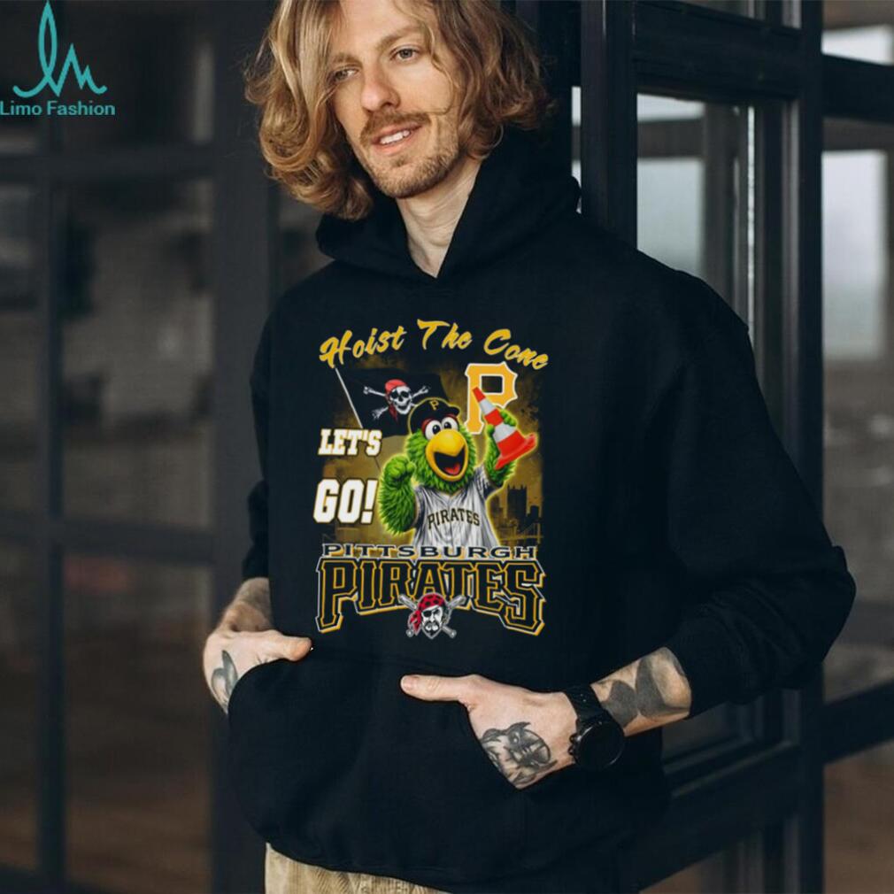 Pittsburgh Pirates Pirate Parrot Hoist The Cone Let’s Go T Shirt
