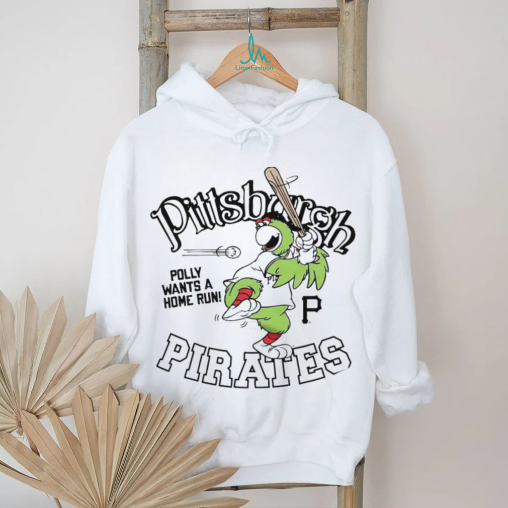 Pittsburgh Pirates Polly Mascot “Polly Wants A Home Run” T Shirt