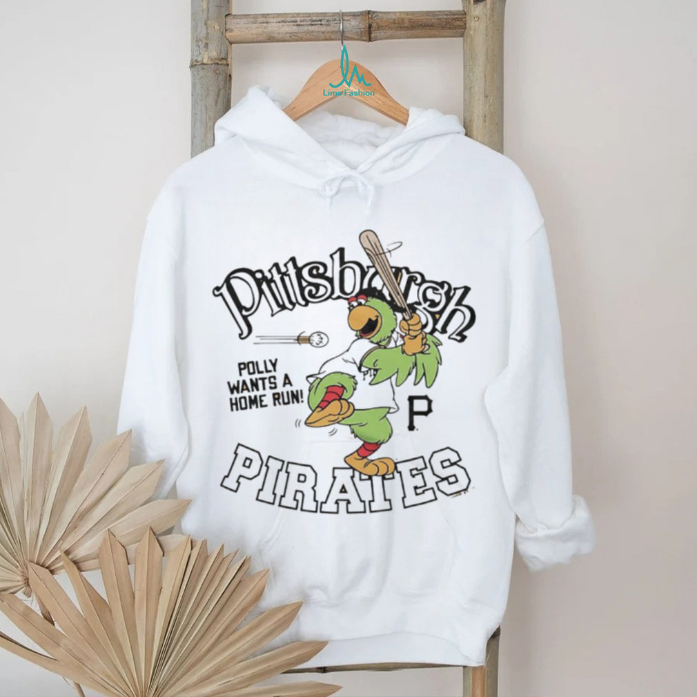 Pittsburgh Pirates Polly Wants A Home Run Mascot T Shirt
