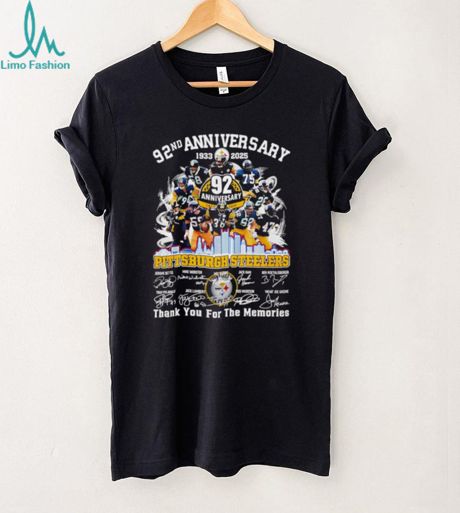 Pittsburgh ST Shirtlers 92nd Anniversary (1933 2025) Greatest Players Signature T Shirt