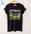 Pittsburgh Skyline Sports Legends T Shirt Five Iconic Champions Graphic