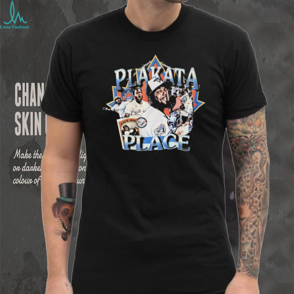Plakata Place Baseball Player Vintage Style Graphic T Shirt