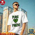 Plant Parent With Leaf Heart Shirt