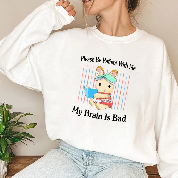 Please Be Patient With Me My Brain Is Dad Shirt