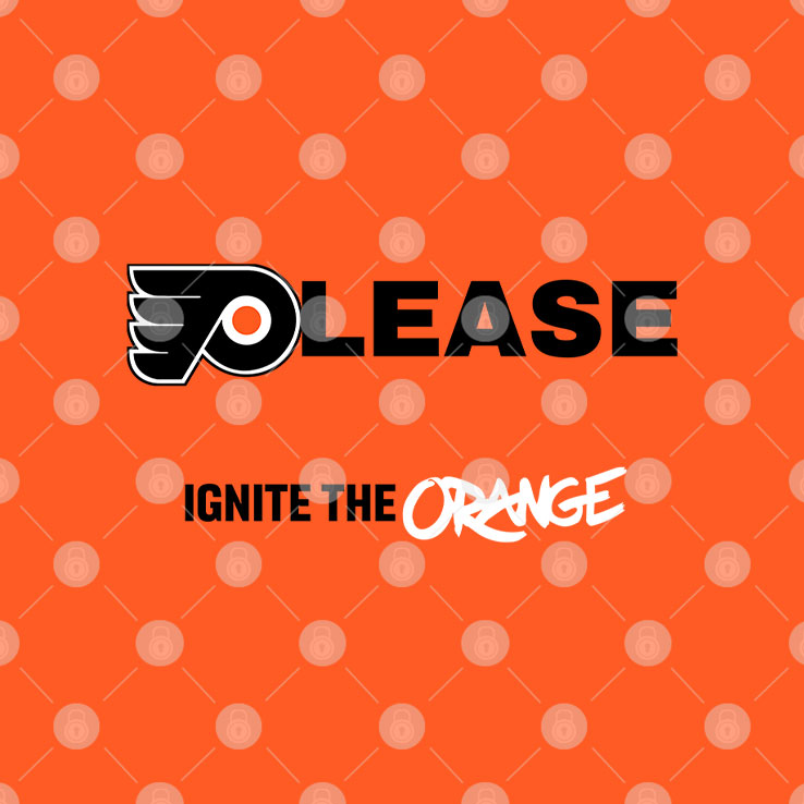 Please Ignite The Orange Philadelphia Flyers T Shirt