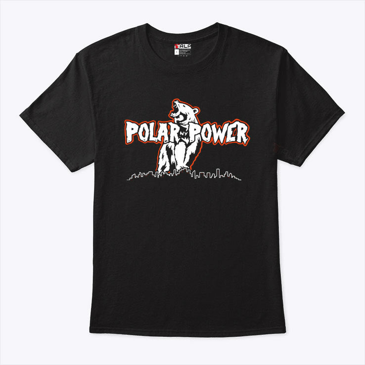 Polar Power NY Mets Bear And City T Shirt