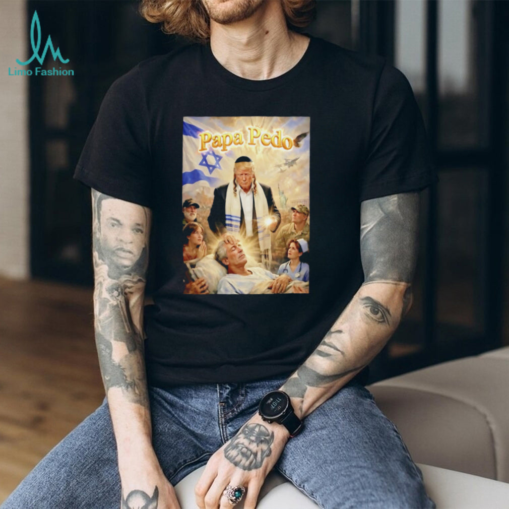 Political Satire Trump Papa Pedo Religious Parody T Shirt