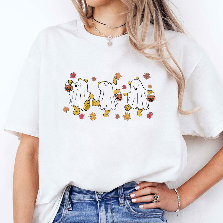Pooh Ghost Halloween T Shirt