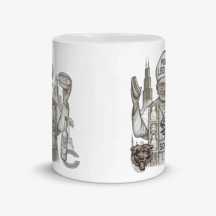 Pope Leo XIV Chicago American Pope Mug