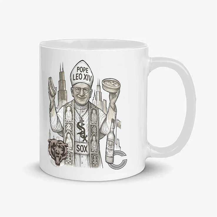 Pope Leo XIV Chicago American Pope Mug