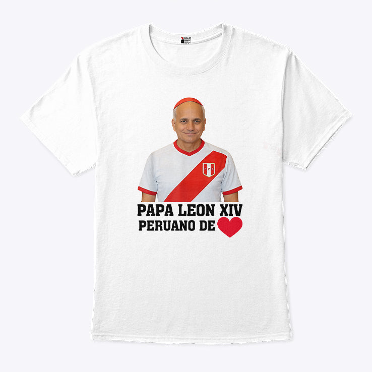 Pope Leo XIV Peruano De Peru-USA T Shirt