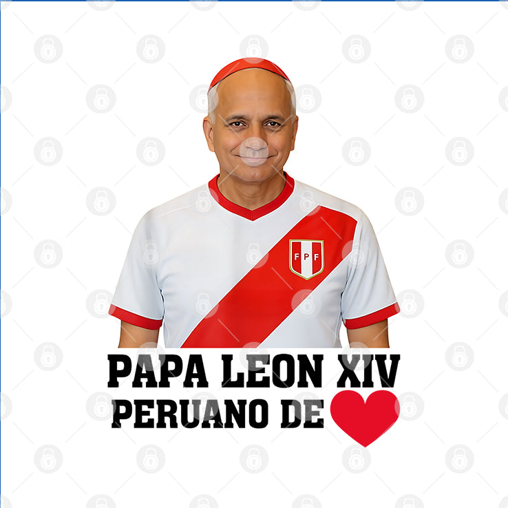 Pope Leo XIV Peruano De Peru-USA T Shirt