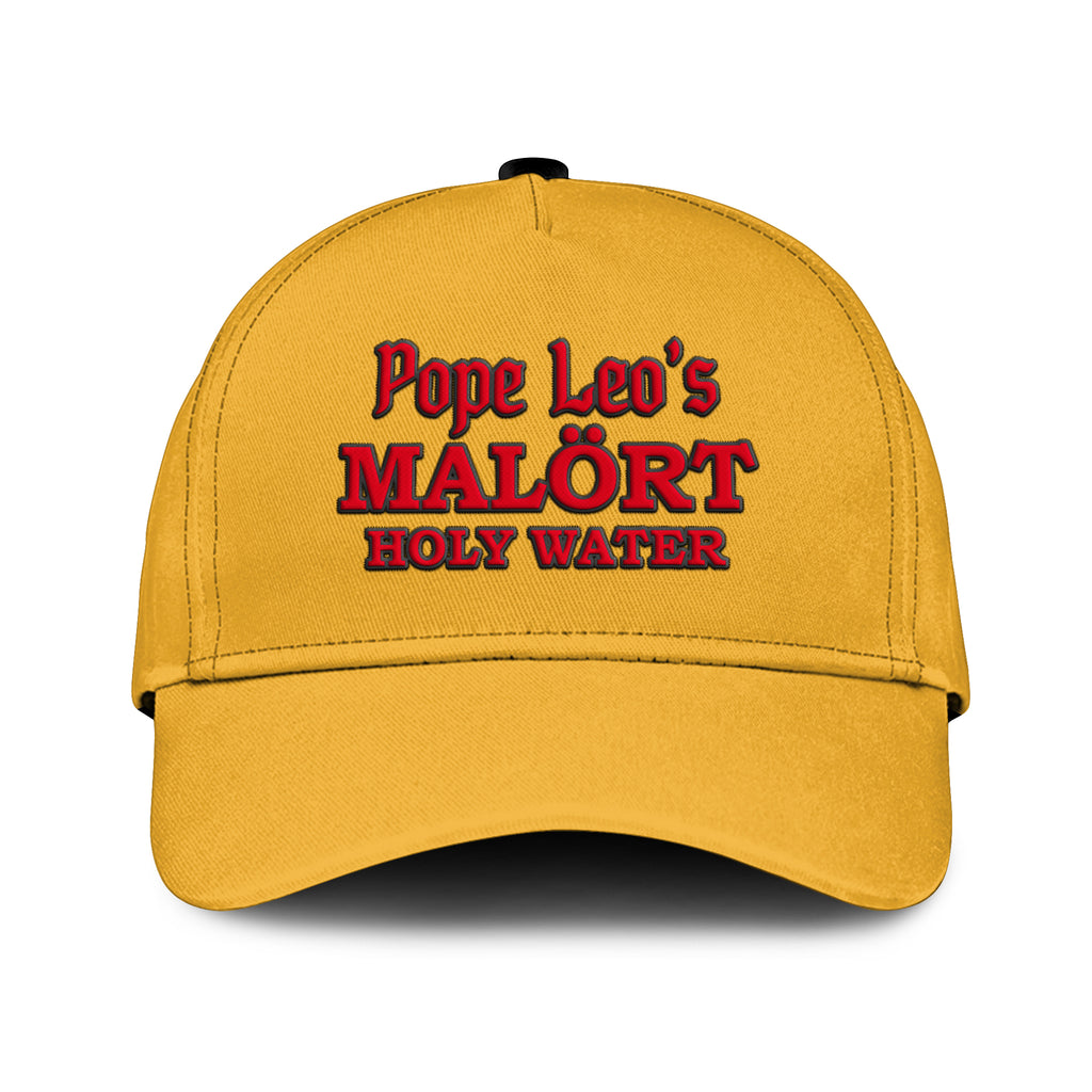 Pope Leo’s Malort Holy Water Hat