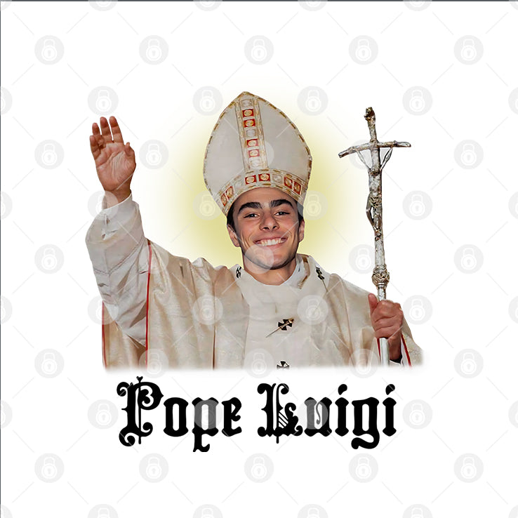 Pope Luigi Mangione T Shirt
