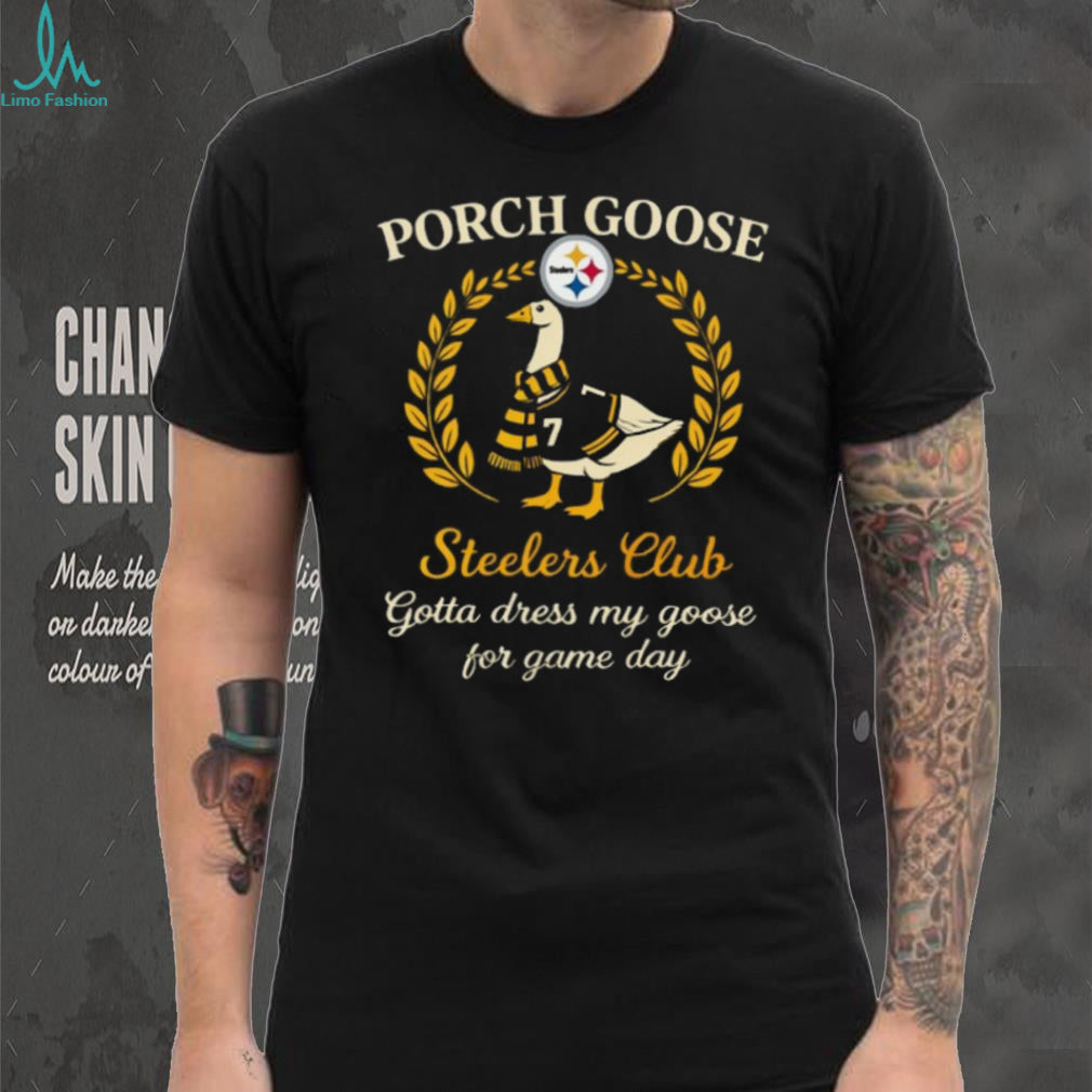 Porch Goose ST Shirtlers Club Game Day Scarf and Jersey T Shirt