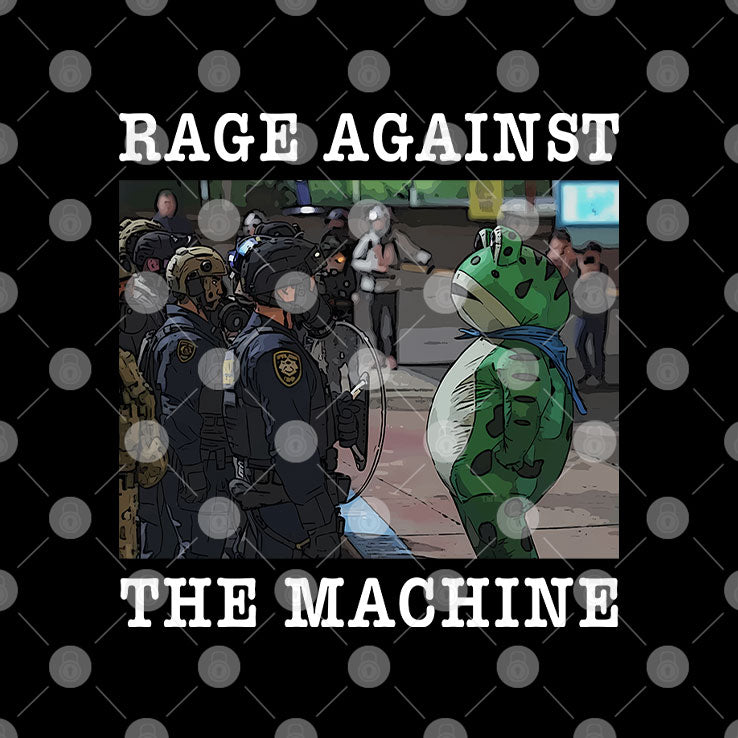 Portland Frog Protest Rage Against The Machine Shirt