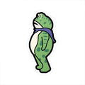 Portland Frog Protester Sticker