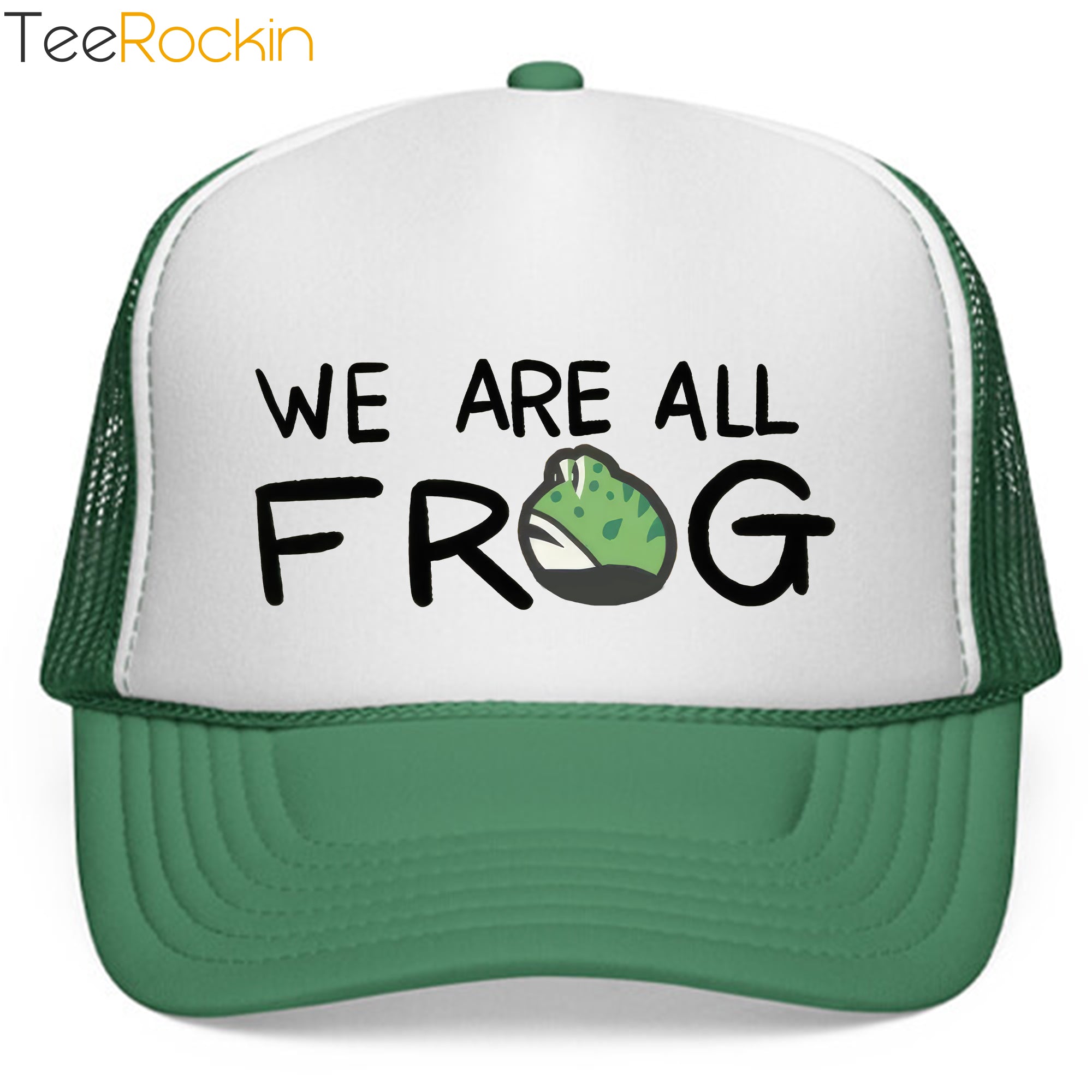 Portland Frog We Are All Frog Hat