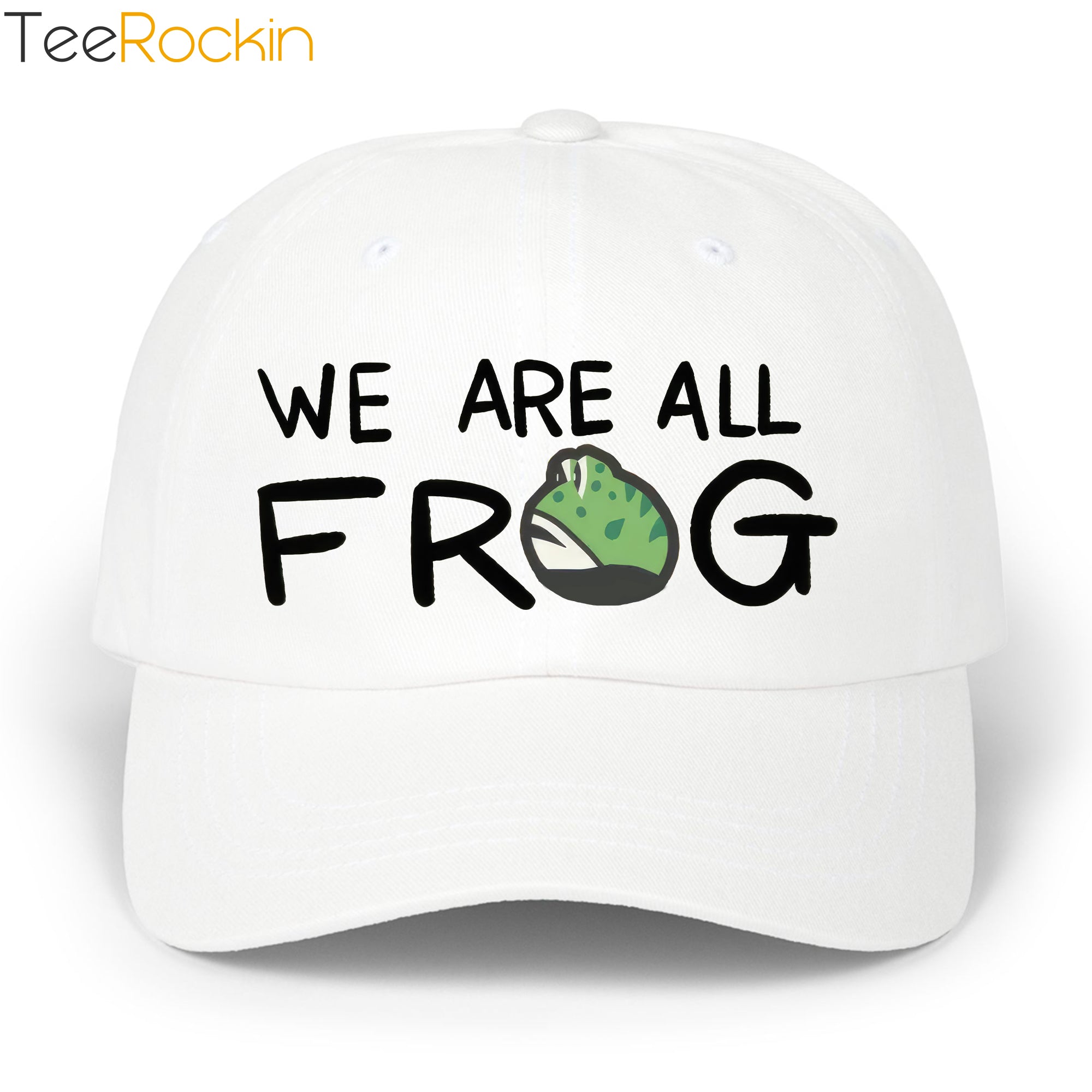 Portland Frog We Are All Frog Hat