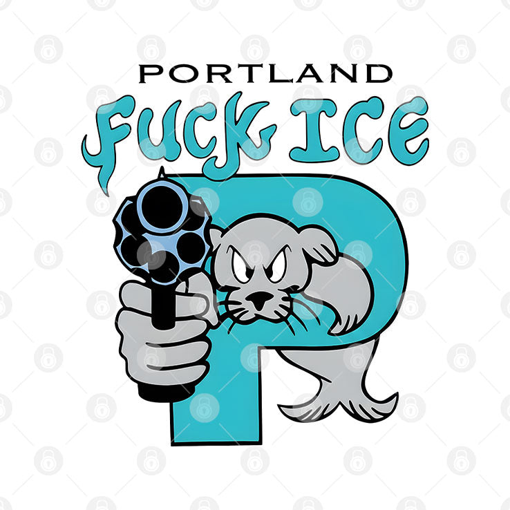 Portland Fuck ICE T Shirt
