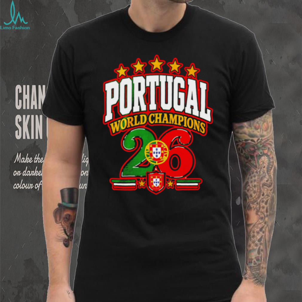 Portugal 2026 World Champions Flag shirt