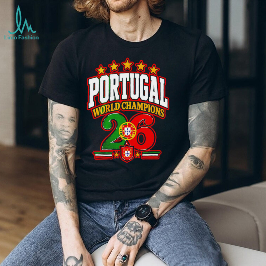 Portugal 2026 World Champions Flag shirt