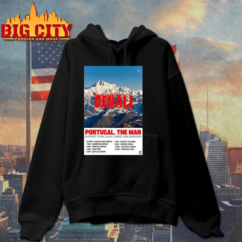 Portugal. The Man Denali Tour 2026 Poster Shirt