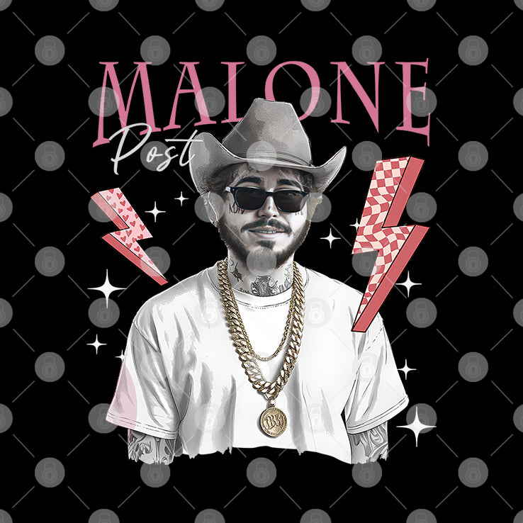 Post Malone Rap Music Cowboy Shirt